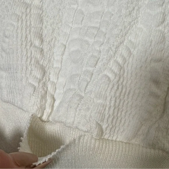 Vintage Varsity Tennis Cable Knit Toddler Cardigan button sweater - Picture 9 of 9